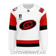Carolina Hurricanes Raise The Cup 2026 Champions White Hockey Jersey - Image 2
