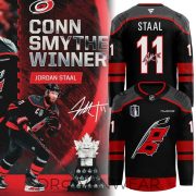 Carolina Hurricanes Stanley Cup MVP Jordan Staal Championship Jersey