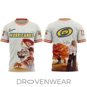 Carolina Hurricanes Toy Story 5 Crossover Fan Shirt by Drovenwear.com