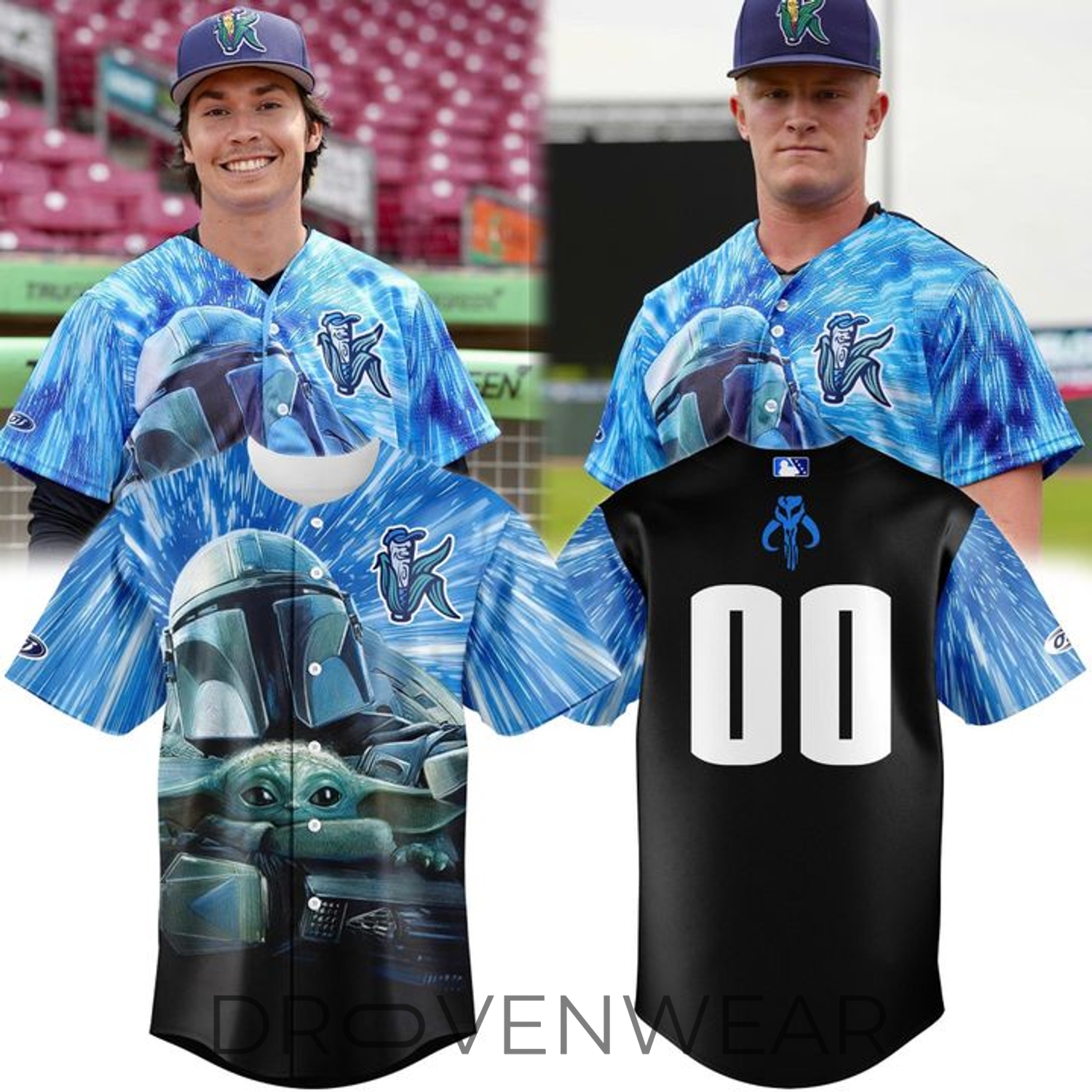 Cedar Rapids Kernels Star Wars Night 2026 Collector Baseball Jersey Cedar Rapids Kernels Star Wars Night 2026 Collector Baseball Jersey