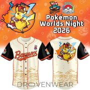 Chesapeake Baysox Pokémon Worlds Night 2026 Special Baseball Jersey