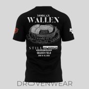 Chicago Bears x Morgan Wallen 2026 Limited Edition Black Shirt - Image 2