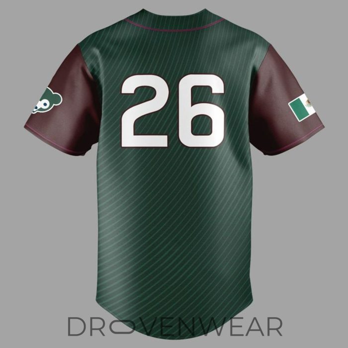 Chicago Cubs Mexican Heritage Day 2026 Limited Edition Baseball Jersey - Image 3
