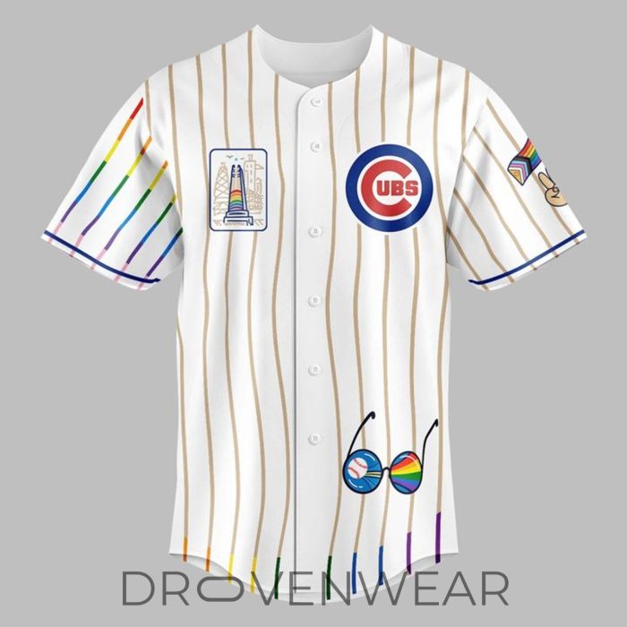 Chicago Cubs Pride Celebration Special Baseball Jersey 2026 - Image 2