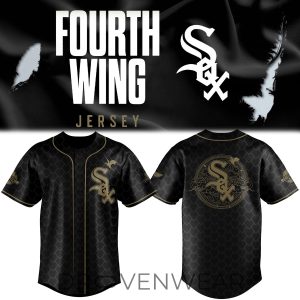 Chicago White Sox Fourth Wing Theme Night Jersey by Drovenwear.com