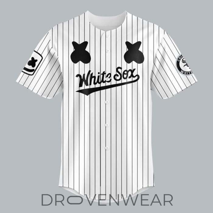Chicago White Sox Marshmello Concert Night 2026 Exclusive Baseball Jersey - Image 2