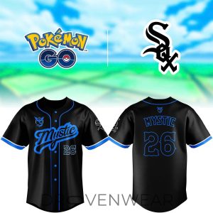 Chicago White Sox Pokemon GO Team Mystic Fan Jersey by Drovenwear.com