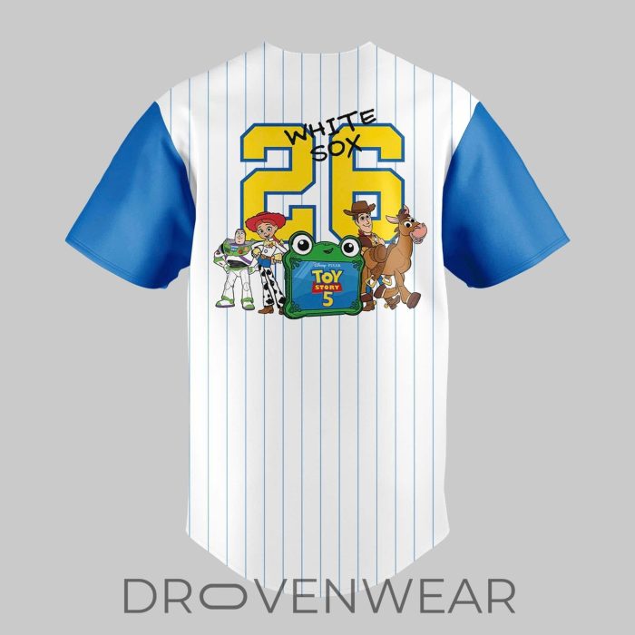 Chicago White Sox Toy Story Theme Baseball Jersey Special Edition - Image 3
