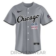 Chicago White Sox USA 250 Fourth of July Road Stadium Baseball Jersey