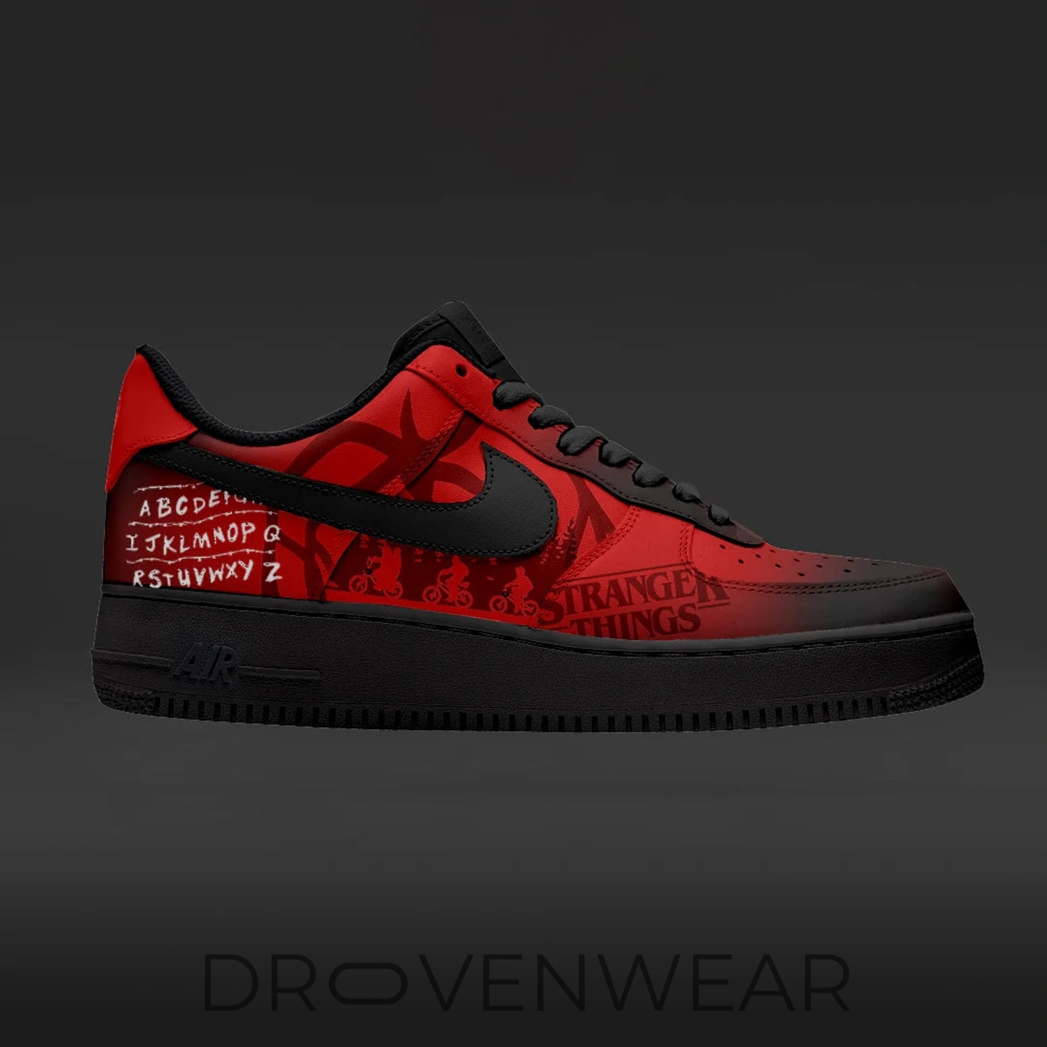 Classic Stranger Things Inspired AF1 Shoes Classic Stranger Things Inspired AF1 Shoes