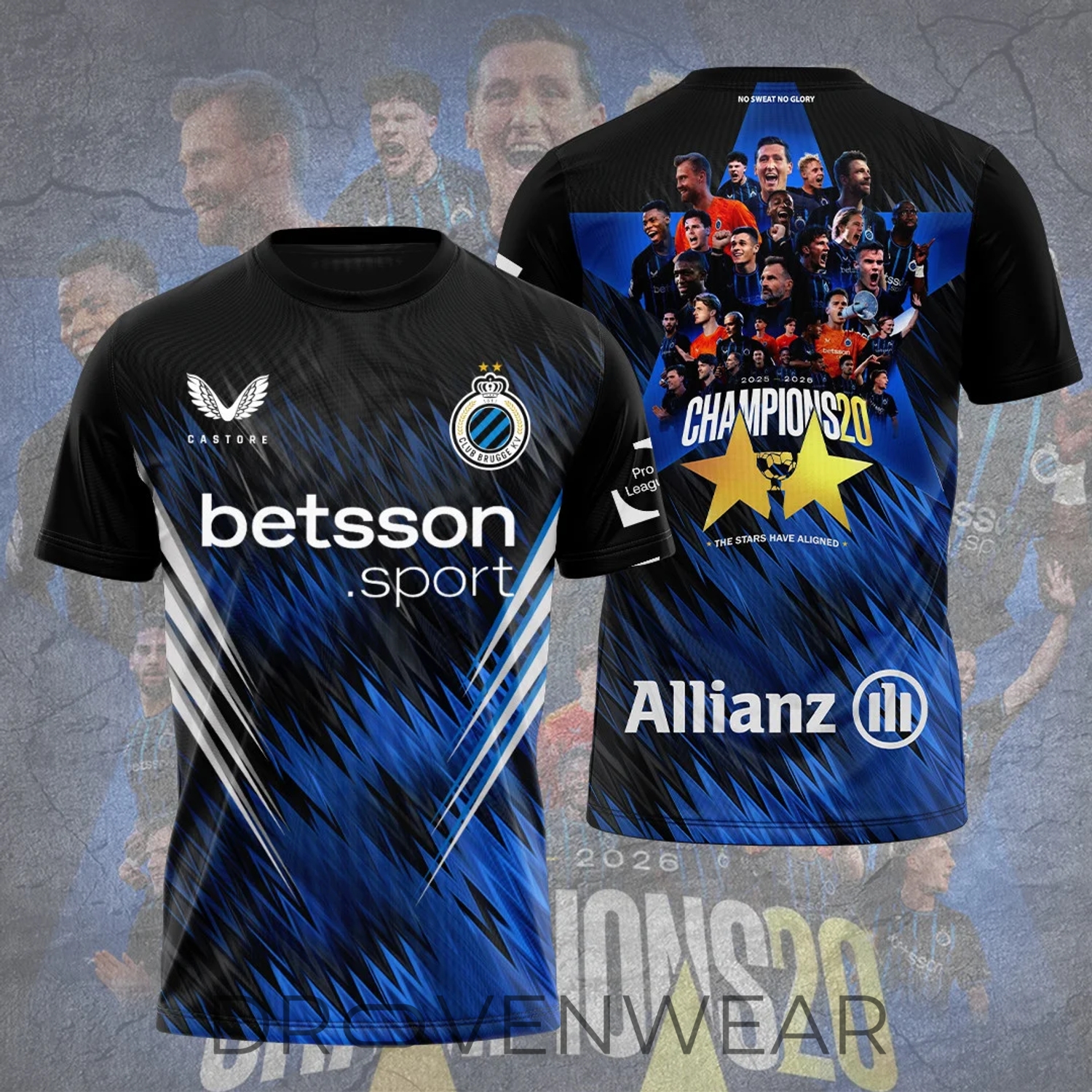 Club Brugge KV Belgian Champions 2025-26 Shirt Club Brugge KV Belgian Champions 2025-26 Shirt