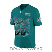 Coastal Carolina Chanticleers Airbrush Football Jersey Green Edition - Image 2