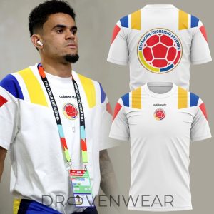 Colombia FIFA World Cup 2026 Warm Up Limited Edition Shirt by Drovenwear.com