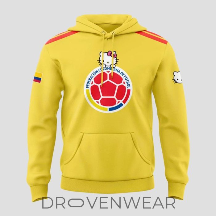 Colombia x Hello Kitty FIFA World Cup 2026 Limited Edition Hoodie - Image 2