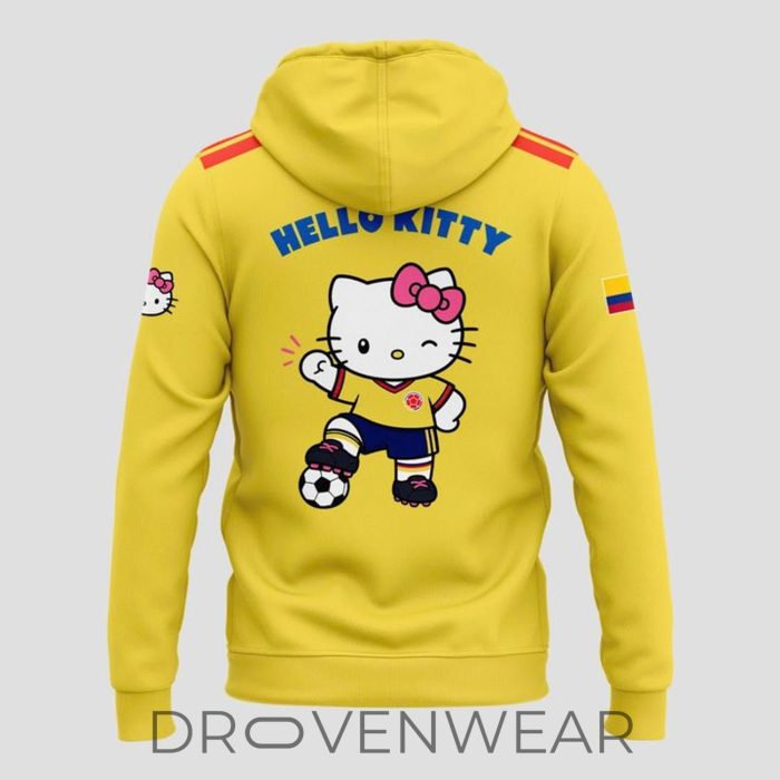 Colombia x Hello Kitty FIFA World Cup 2026 Limited Edition Hoodie - Image 3