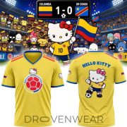 Colombia x Hello Kitty FIFA World Cup 2026 Limited Edition Shirt