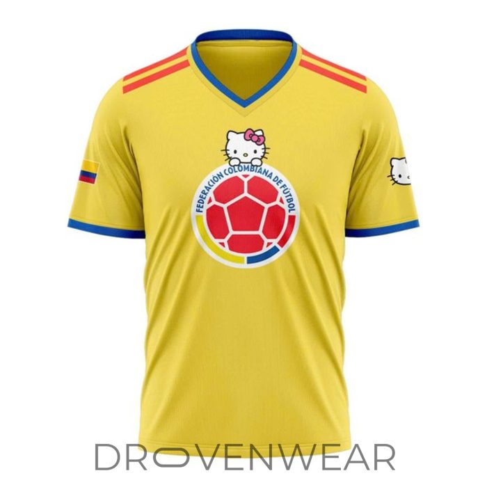Colombia x Hello Kitty FIFA World Cup 2026 Limited Edition Shirt - Image 2