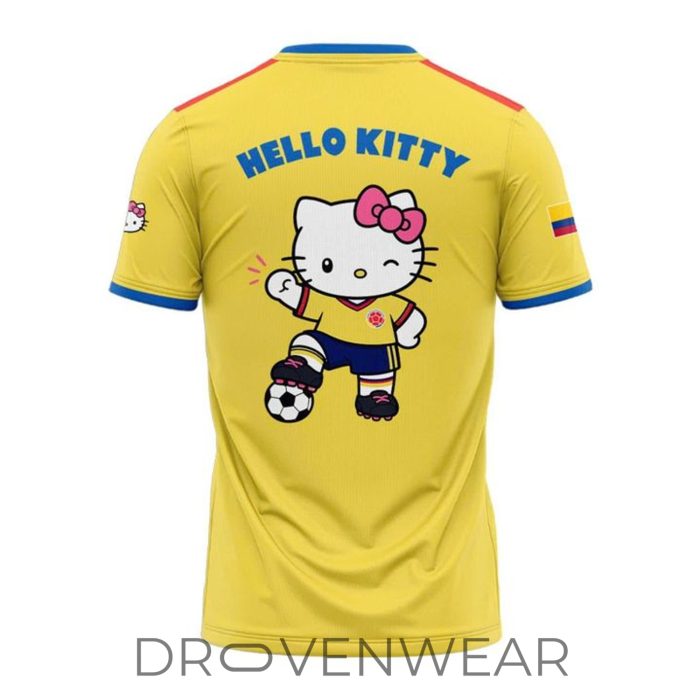 Colombia x Hello Kitty FIFA World Cup 2026 Limited Edition Shirt - Image 3