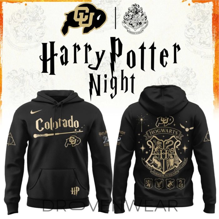 Colorado Buffaloes Harry Potter Night 2026 Exclusive Hoodie - Image 2