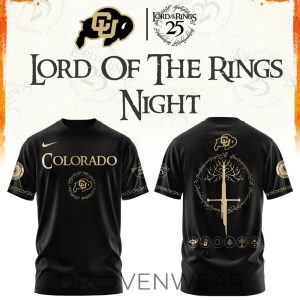 Colorado Buffaloes Lord of the Rings Theme Night 2026 Tee by Drovenwear.com