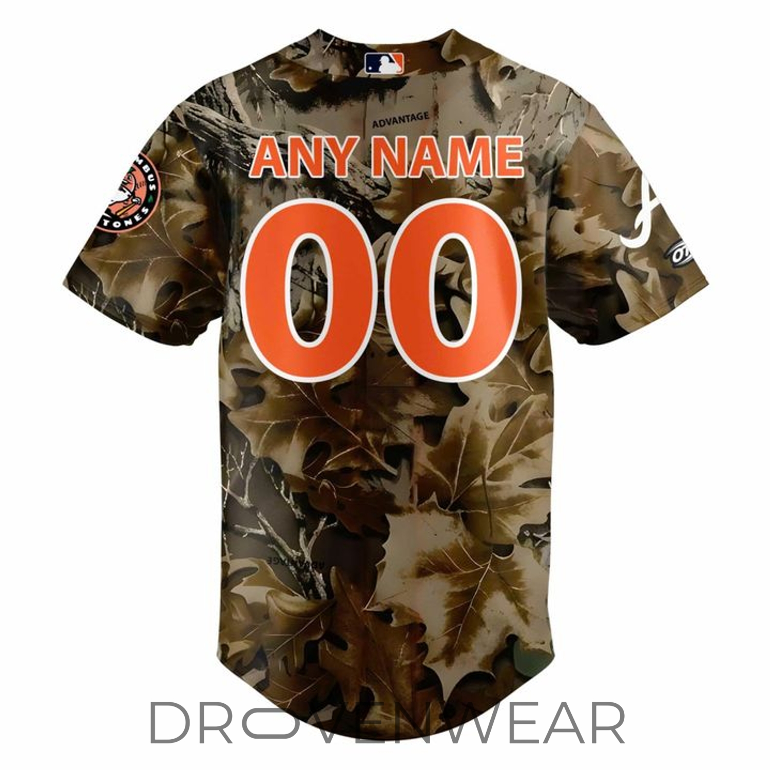 Columbus Clingstones Realtree Advantage Classic 2026 Event Baseball Jersey Columbus Clingstones Realtree Advantage Classic 2026 Event Baseball Jersey