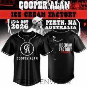 Cooper Alan Ice Cream Factory Baseball Jersey - Image 4