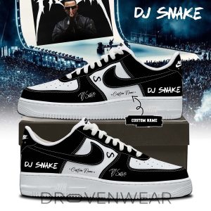 DJ Snake Europe Tour 2026 Air Force 1 Inspired Shoes by Drovenwear.com