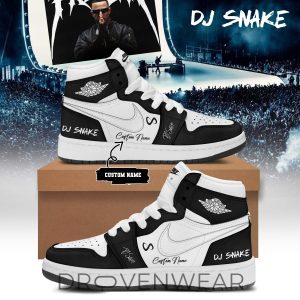 DJ Snake European Shows 2026 Air Jordan 1 Sneakers by Drovenwear.com