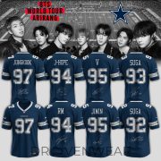 Dallas Cowboys BTS Global Tour 2026 Crossover Football Jersey