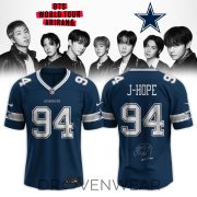 Dallas Cowboys BTS Global Tour 2026 Crossover Football Jersey - Image 2
