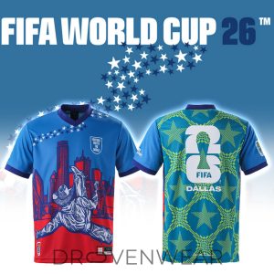 Dallas FIFA World Cup 2026 Host City Collector Jersey by Drovenwear.com