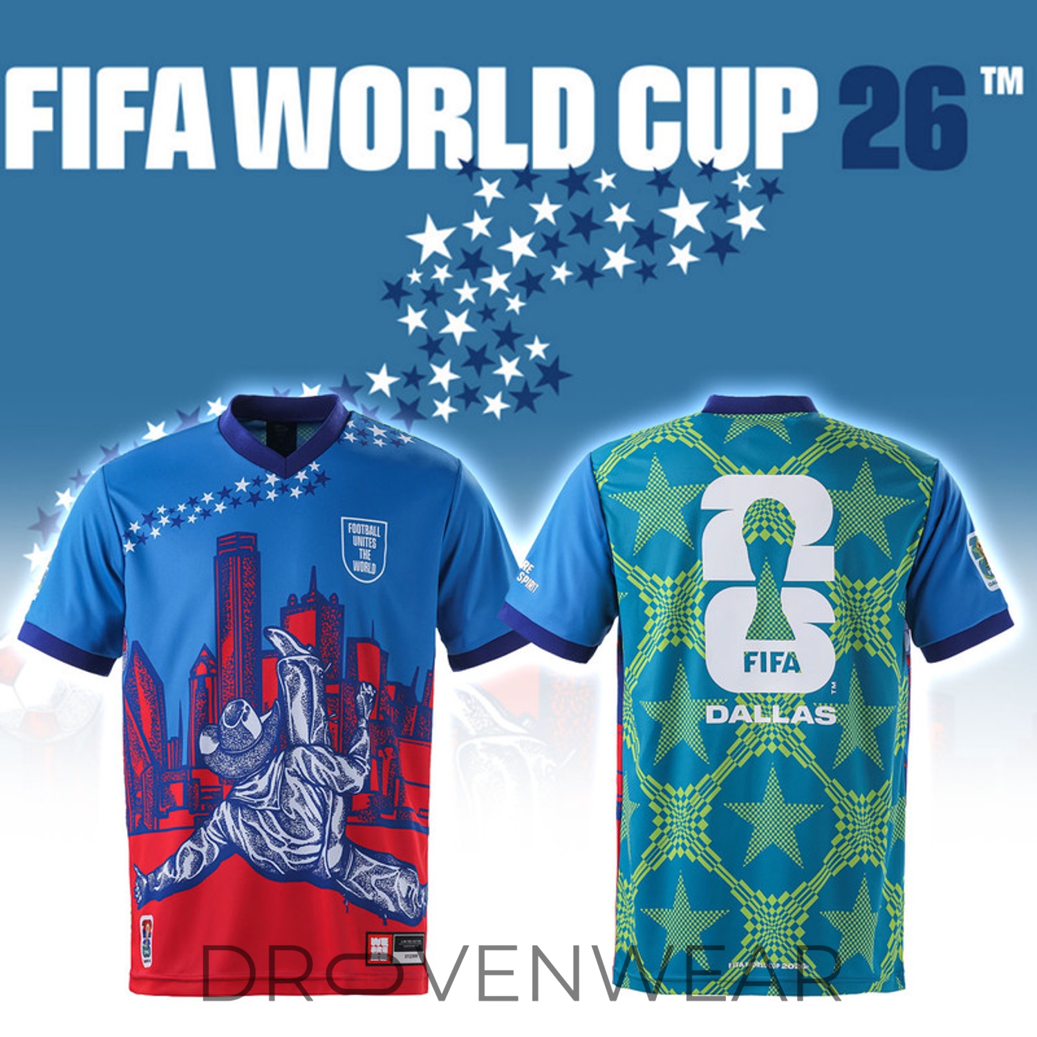 Dallas FIFA World Cup 2026 Host City Collector Jersey Dallas FIFA World Cup 2026 Host City Collector Jersey