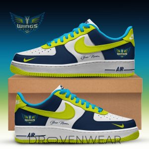 Dallas Wings WNBA Inspired AF1 Custom Sneakers by Drovenwear.com
