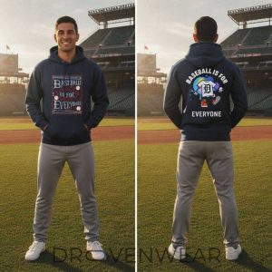 Detroit Tigers 2026 Baseball Is For Everyone Special Hoodie by Drovenwear.com