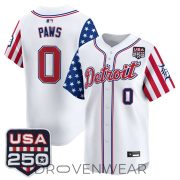 Detroit Tigers America 250 Celebration Baseball Jersey
