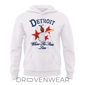 Detroit Tigers Detroit Stars Special Edition Hoodie by Drovenwear.com