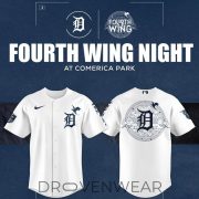 Detroit Tigers Fourth Wing Night 2026 Comerica Park Special Baseball Jersey