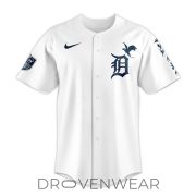 Detroit Tigers Fourth Wing Night 2026 Comerica Park Special Baseball Jersey - Image 2