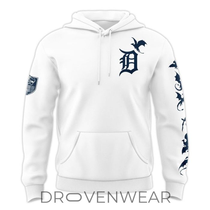 Detroit Tigers Fourth Wing Night at Comerica Park 2026 Premium Hoodie - Image 2