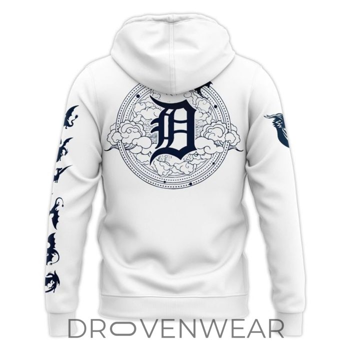 Detroit Tigers Fourth Wing Night at Comerica Park 2026 Premium Hoodie - Image 3