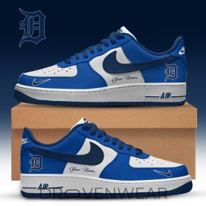 Detroit Tigers Inspired Baseball Fan Sneakers by Drovenwear.com