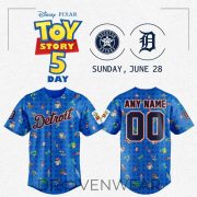 Detroit Tigers Toy Story 5 Day 2026 Limited Edition Baseball Jersey