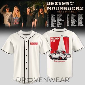 Dexter The Moonrocks 12 Step Tour 2026 Baseball Jersey by Drovenwear.com