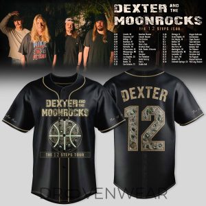Dexter The Moonrocks 12 Step Tour 2026 Fan Jersey V2 by Drovenwear.com