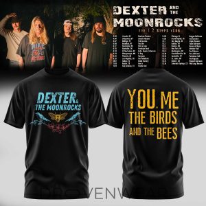 Dexter The Moonrocks 12 Step Tour 2026 Graphic Tee by Drovenwear.com