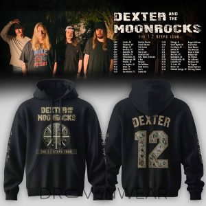 Dexter The Moonrocks 12 Step Tour 2026 Hoodie V4 by Drovenwear.com