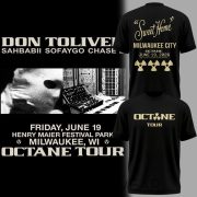 Don Toliver OCTANE Tour Milwaukee Concert Shirt 2026