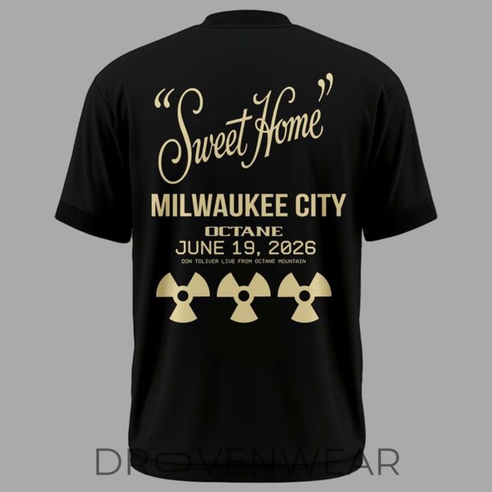 Don Toliver OCTANE Tour Milwaukee Concert Shirt 2026 - Image 3