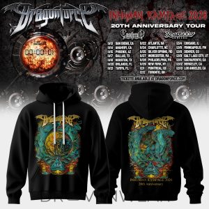DragonForce Inhuman Rampage Collector Hoodie Version 4 by Drovenwear.com