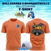 Durham Bulls Bull Sharks x Margaritaville 2026 Limited Edition Shirt